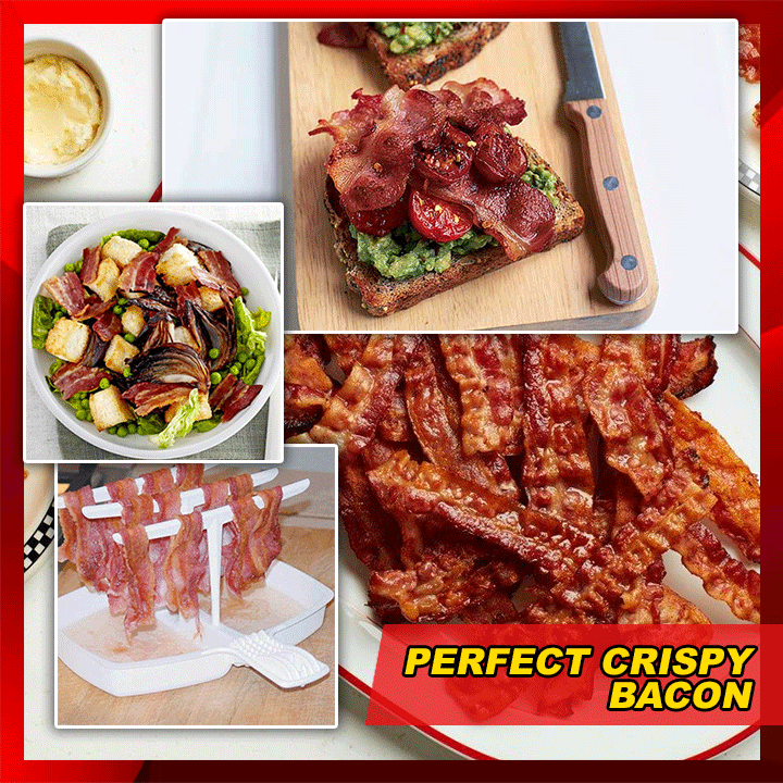 KUBOZN® Microwave Bacon Rack