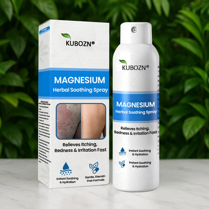 ✅  Official Store:KUBOZN® Magnesium Herbal Spray – Fast Relief for Psoriasis & Eczema | No-Rub, Steroid-Free (offer)