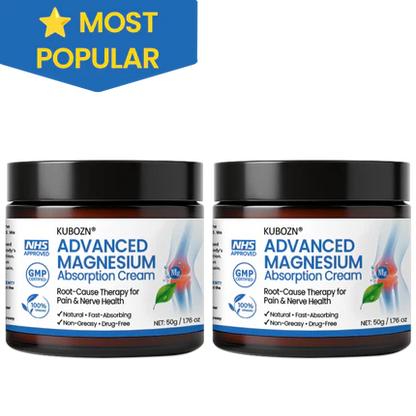KUBOZN® Advanced Magnesium Absorption Cream for Arthritis, Neuropathy & Joint Pain