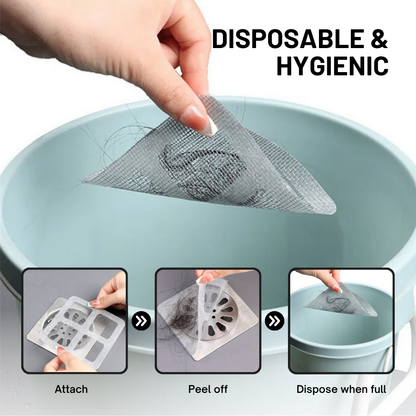 KUBOZN® Disposable Floor Drain Sticker