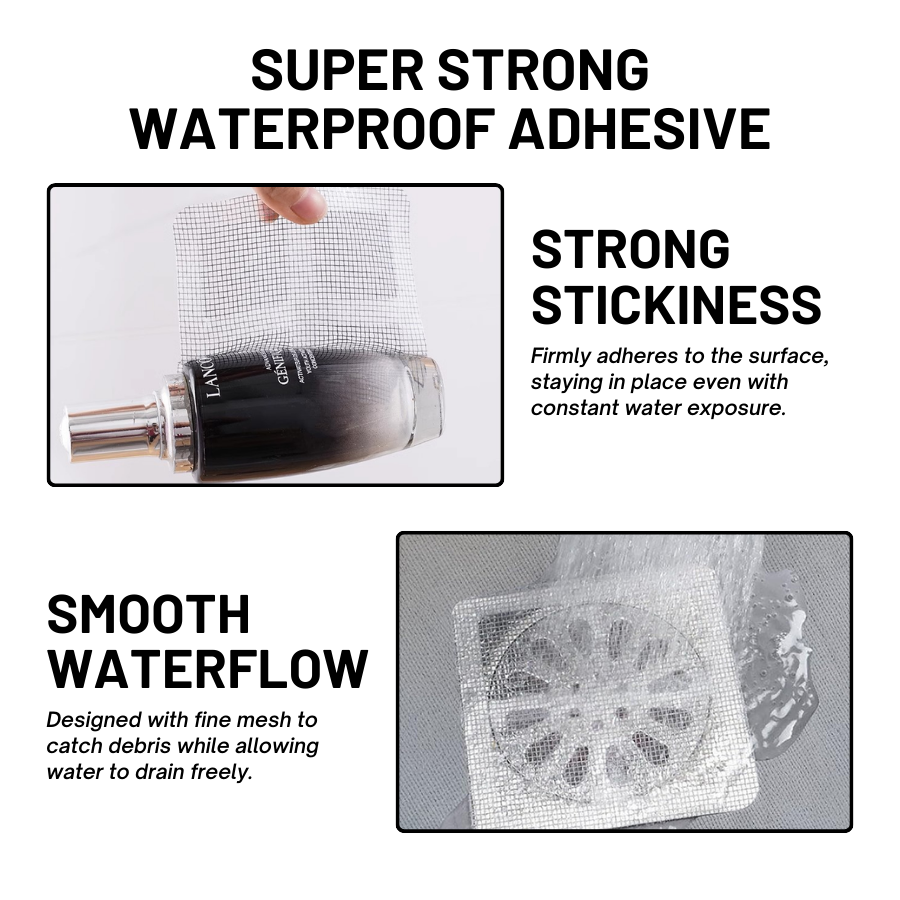 KUBOZN® Disposable Floor Drain Sticker