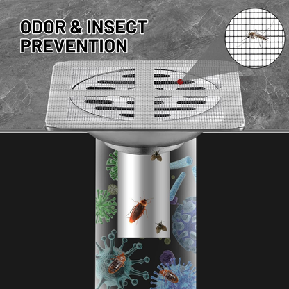 KUBOZN® Disposable Floor Drain Sticker