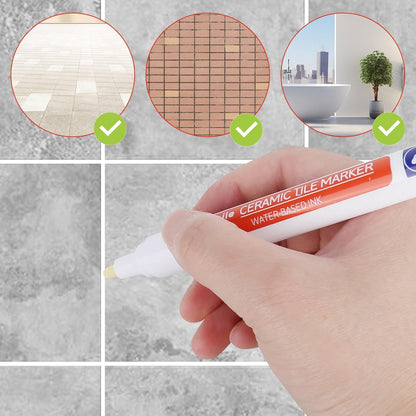 🔥KUBOZN® Anti-Mould & Waterproof Joint Pen for Ceramic Tiles! 🖌️ (offer)