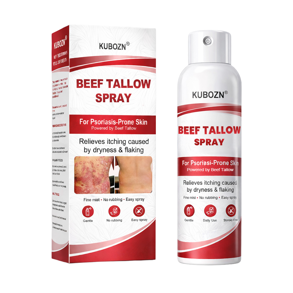 KUBOZN® Beef Tallow Spray for Itchy, Flaky Psoriasis Skin