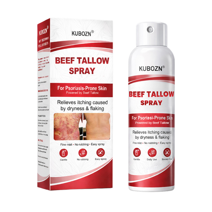 KUBOZN® Beef Tallow Spray for Itchy, Flaky Psoriasis Skin