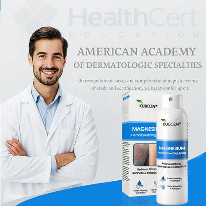 ✅  Official Store:KUBOZN® Magnesium Herbal Spray – Fast Relief for Psoriasis & Eczema | No-Rub, Steroid-Free (offer)