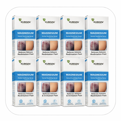 H✅ Official Store: KUBOZN® Magnesium Herbal Psoriasis Spray 👨‍⚕️ Clinically Tested & Compliant with Health Canada Skincare Standards (Relieves psoriasis and eczema, helps improve bacterial infections in the genital area, treats acne and warts)