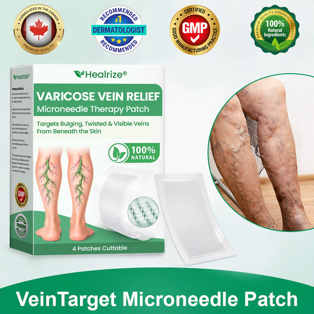 👨‍⚕️🔥Healrize® VeinEase Microneedle Care Patch⚡Instant Relief, Long-Term Results (offer)