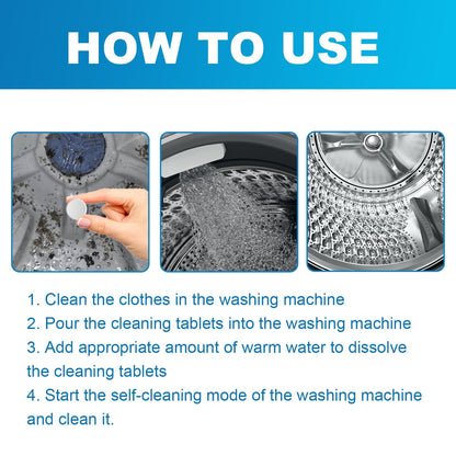 KUBOZN® 2025 Upgraded Washing Machine Cleaning Agent (12pcs Set)
