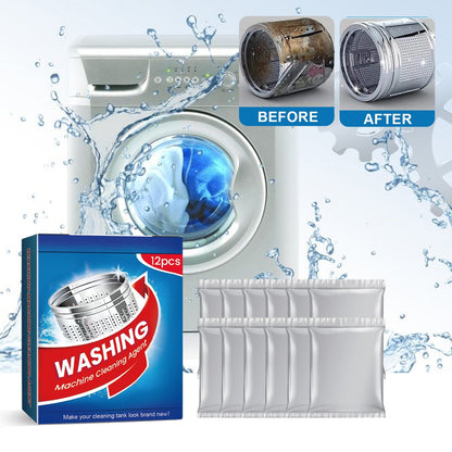KUBOZN® 2025 Upgraded Washing Machine Cleaning Agent (12pcs Set)