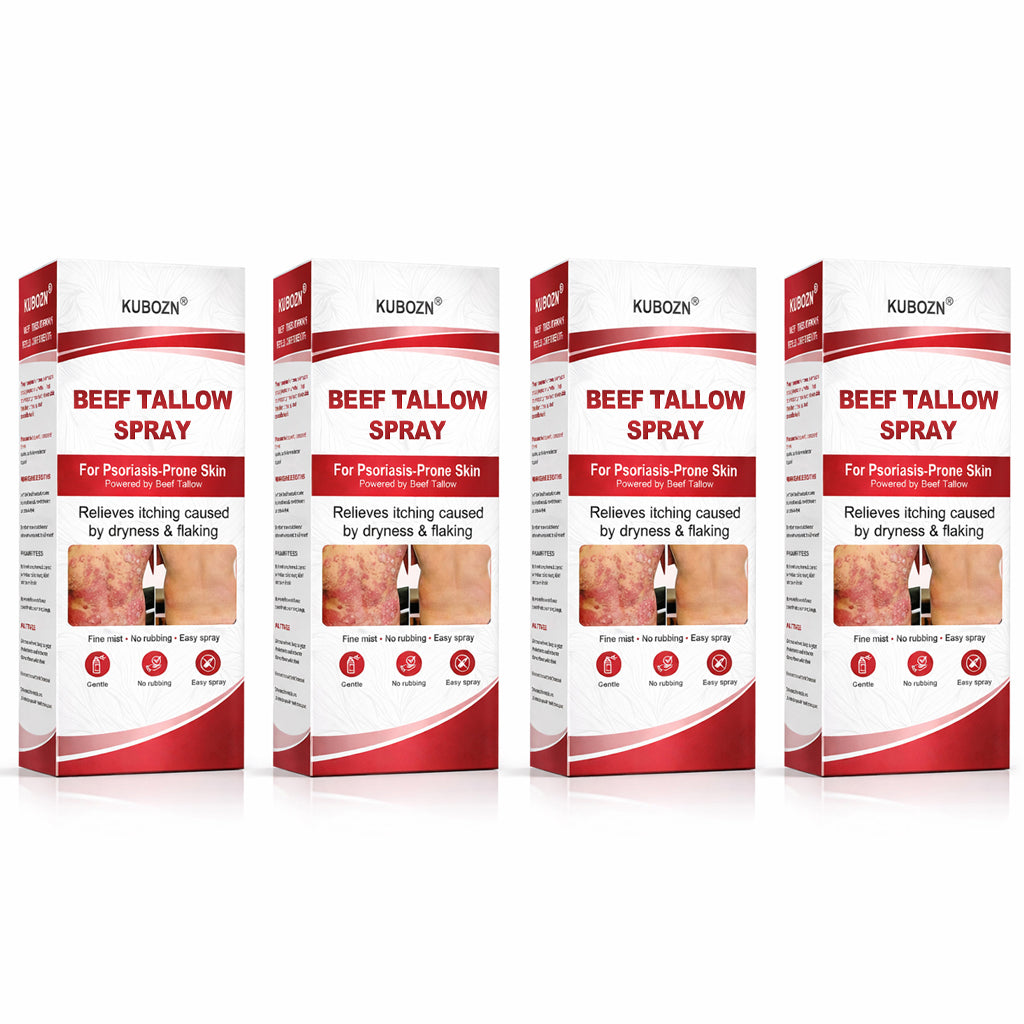 KUBOZN® Beef Tallow Spray for Itchy, Flaky Psoriasis Skin