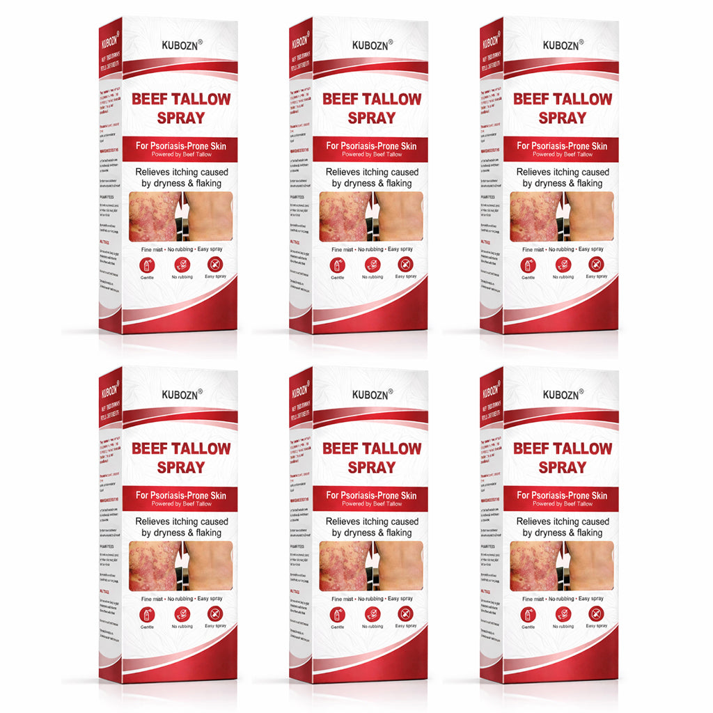 KUBOZN® Beef Tallow Spray for Itchy, Flaky Psoriasis Skin
