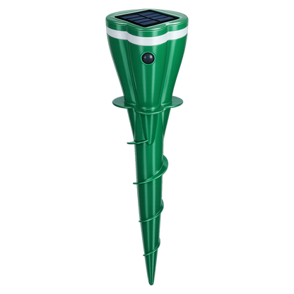 🔥Hot Sale 50% OFF☘️KUBOZN® Solar Powered Waterproof Screw Mole Repellent