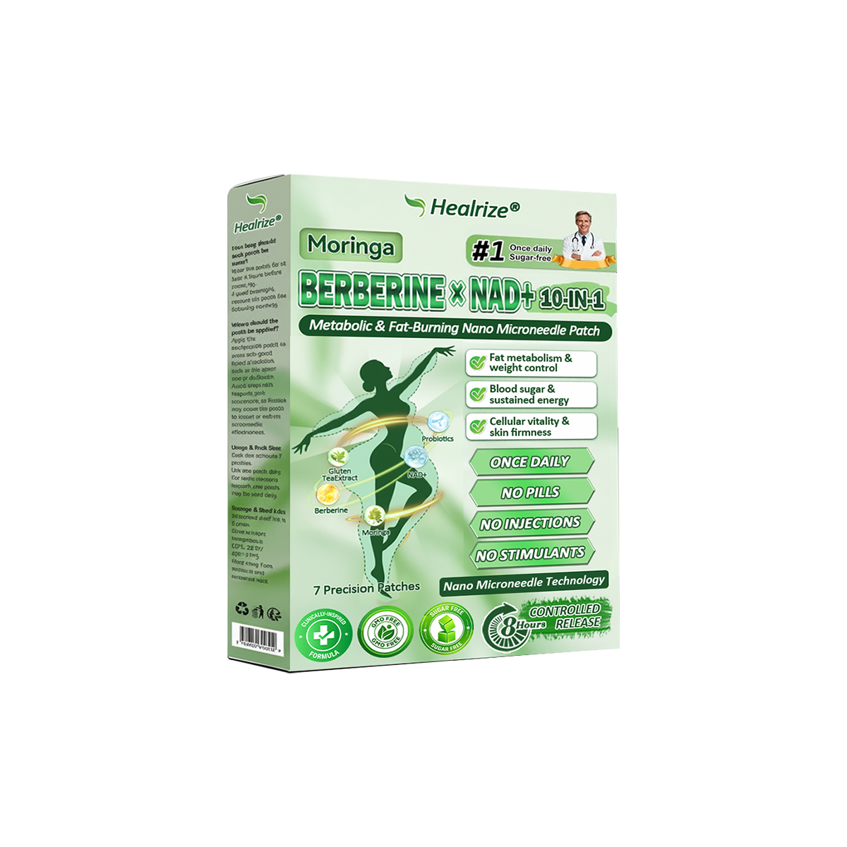 ✅𝗢𝗳𝗳𝗶𝗰𝗶𝗮𝗹 𝗦𝘁𝗼𝗿𝗲 | Healrize® 𝙈𝒐𝒓𝒊𝒏𝒈𝗮 · 𝗕𝗲𝗿𝗯𝐞𝐫𝐢𝐧𝙚 × 𝙉𝑨𝑫+ 𝟏𝟎-𝙞𝙣-1 𝘼𝒅𝒗𝒂𝒏𝒄𝒆𝐝 𝐍𝐚𝐧𝙤 𝙈𝙞𝙘𝙧𝙤𝙣𝒆𝒆𝒅𝒍𝐞 𝐏𝐚𝐭𝙘𝙝(𝗝𝘂𝘀𝘁 𝗼𝗻𝗰𝗲 𝗮 𝗱𝗮𝘆, 𝘃𝗶𝘀𝗶𝗯𝗹𝗲 𝗿𝗲𝘀𝘂𝗹𝘁𝘀 𝗶𝗻 𝟳 𝗱𝗮𝘆𝘀) (offer)