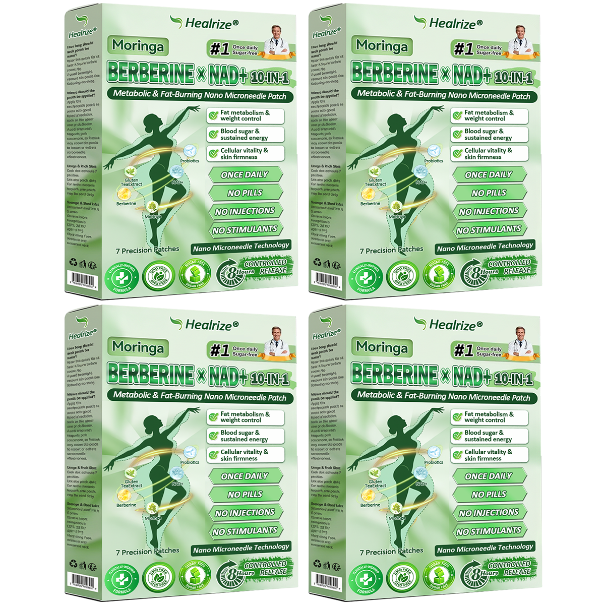 ✅𝗢𝗳𝗳𝗶𝗰𝗶𝗮𝗹 𝗦𝘁𝗼𝗿𝗲 | Healrize® 𝙈𝒐𝒓𝒊𝒏𝒈𝗮 · 𝗕𝗲𝗿𝗯𝐞𝐫𝐢𝐧𝙚 × 𝙉𝑨𝑫+ 𝟏𝟎-𝙞𝙣-1 𝘼𝒅𝒗𝒂𝒏𝒄𝒆𝐝 𝐍𝐚𝐧𝙤 𝙈𝙞𝙘𝙧𝙤𝙣𝒆𝒆𝒅𝒍𝐞 𝐏𝐚𝐭𝙘𝙝(𝗝𝘂𝘀𝘁 𝗼𝗻𝗰𝗲 𝗮 𝗱𝗮𝘆, 𝘃𝗶𝘀𝗶𝗯𝗹𝗲 𝗿𝗲𝘀𝘂𝗹𝘁𝘀 𝗶𝗻 𝟳 𝗱𝗮𝘆𝘀) (offer)