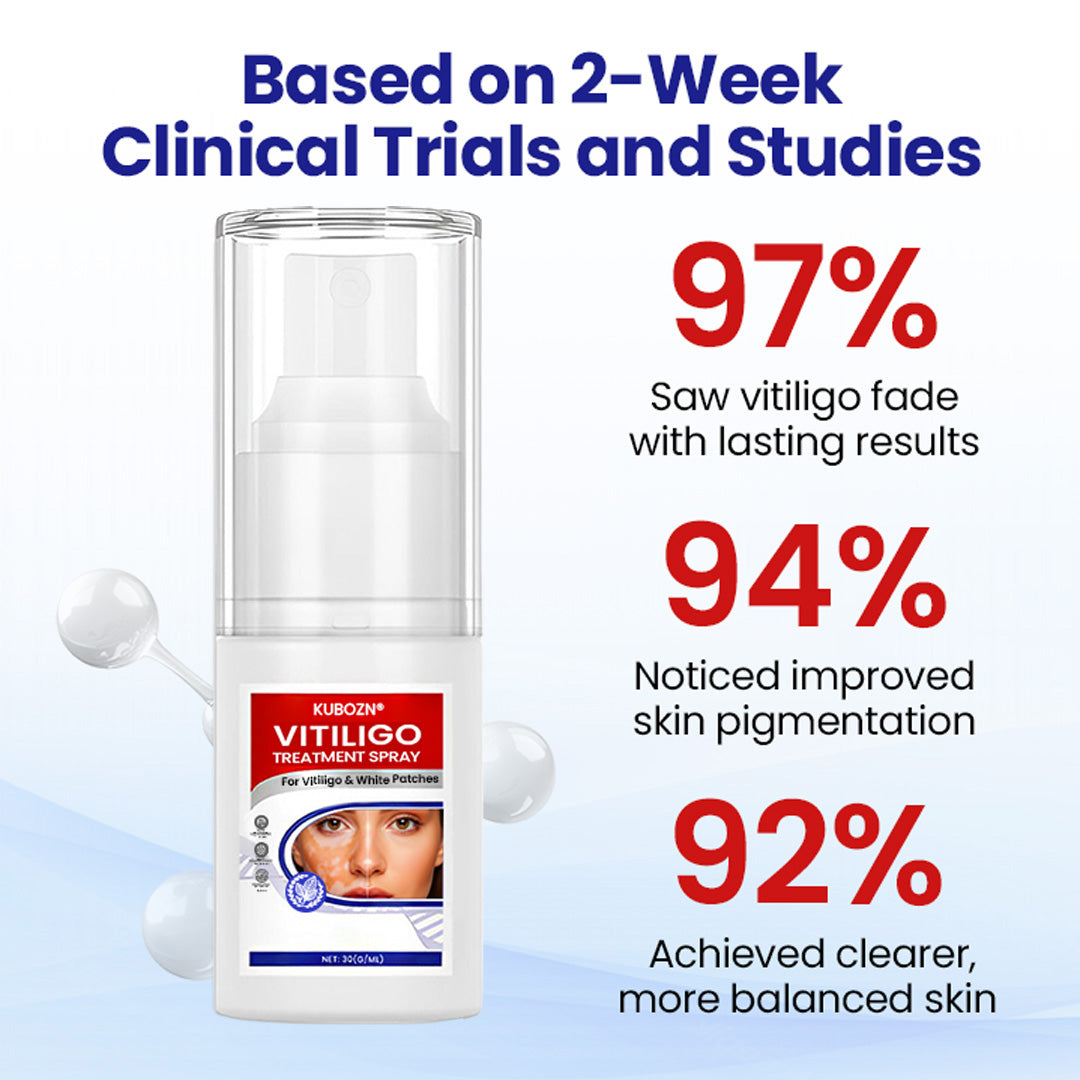 🌿KUBOZN® Vitiligo Repigmentation Spray — Visible Results in 7 Days, Steroid-Free